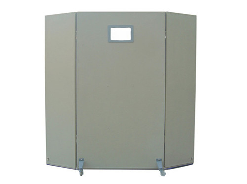 單、雙、三聯輻射屏蔽升降式可移動鉛屏風